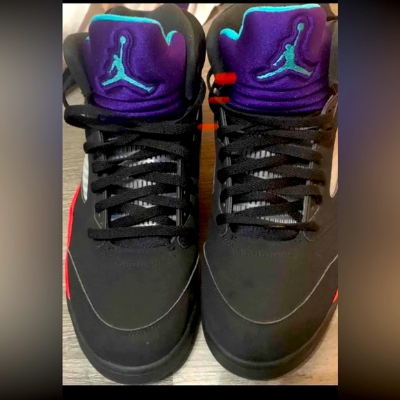 Air Jordan 5 Retro ‘ TOP 3 Red Fire Metallic Grape ‘ CZ1786 001 VNDS - Picture 7 of 11